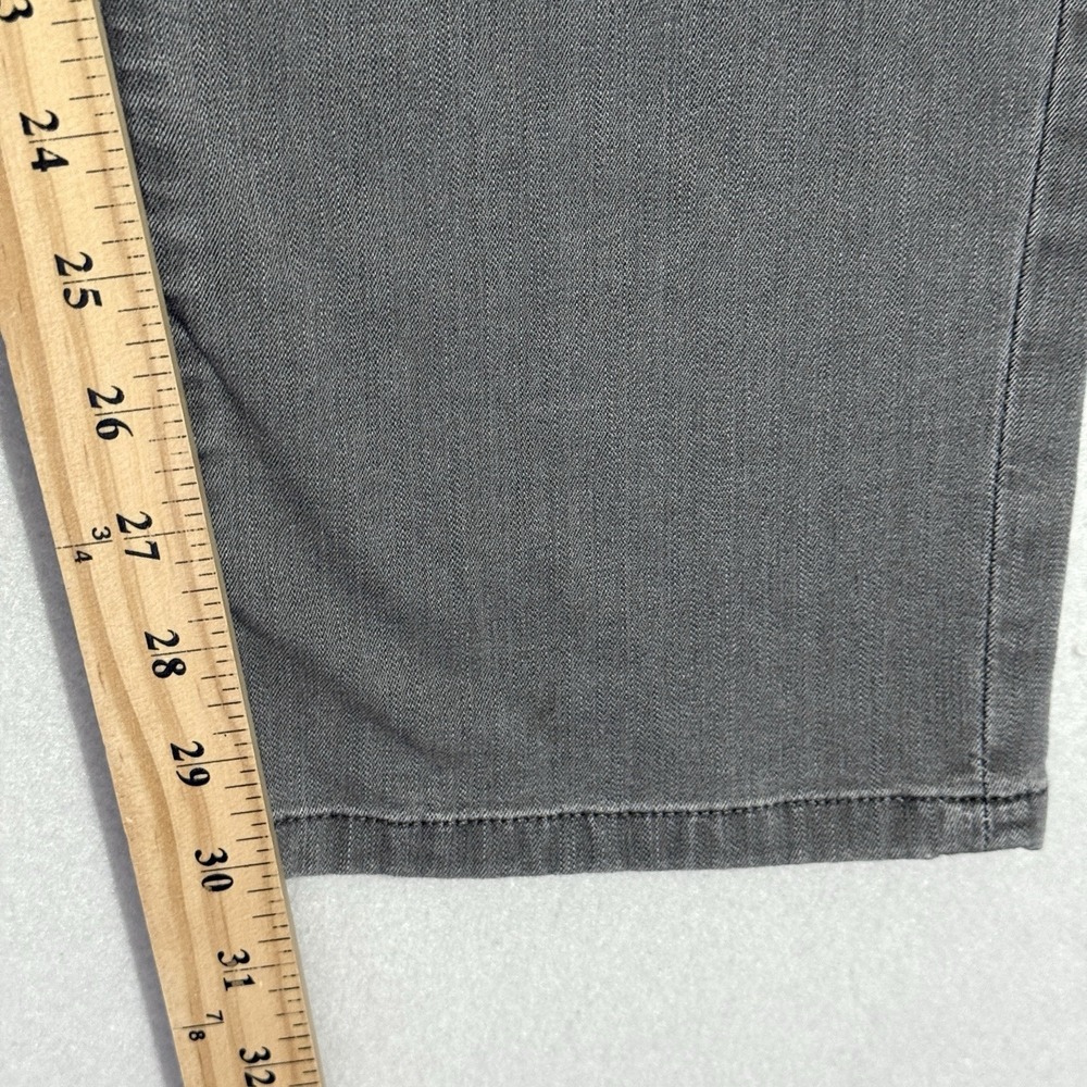 Travis Mathew Jeans 34x30 Grey Straight Denim Stretch Performance Lightweight - Picture 15 of 16